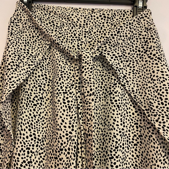 J Valdi lightweight tie-front cover-up Swim/Lounge Pants; Size S; Poly/Nylon - Picture 8 of 9